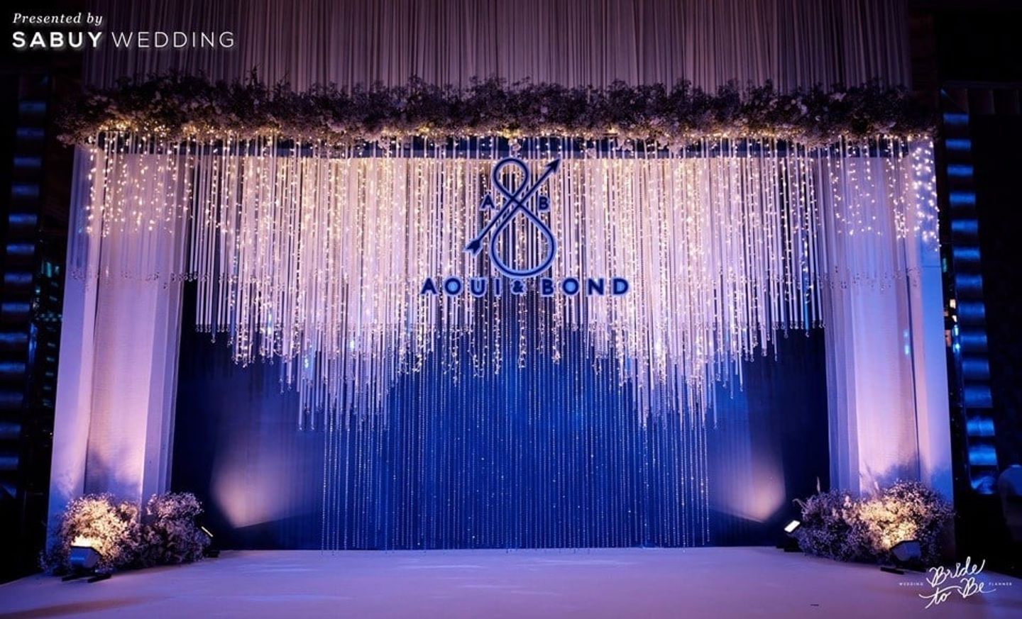 เวทีงานแต่ง,backdrop งานแต่ง,ตกแต่งงานแต่ง,ธีมงานแต่ง รีวิวงานแต่ง Love in the universe สวยหรูในหมู่ดาว @Intercontinental Hotel