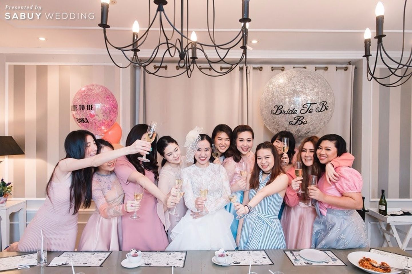 เจ้าสาว,เพื่อนเจ้าสาว,ธีมงาน รีวิวงานแต่งสวยซึ้งอิ่มใจ เปี่ยมล้นความหมายในงานสมรสพระราชทาน @Dusit Thani