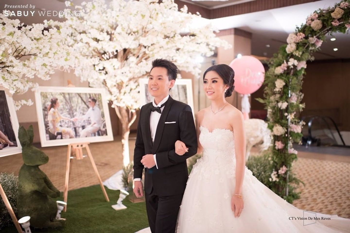 บ่าวสาว,ชุดบ่าวสาว,ชุดเจ้าสาว,ชุดเจ้าบ่าว,ตกแต่งงานแต่ง รีวิวงานแต่งเปิดประตูสู่โลกเทพนิยาย ในโทนสีท้องฟ้า Vanilla sky @Plaza Athénée Bangkok