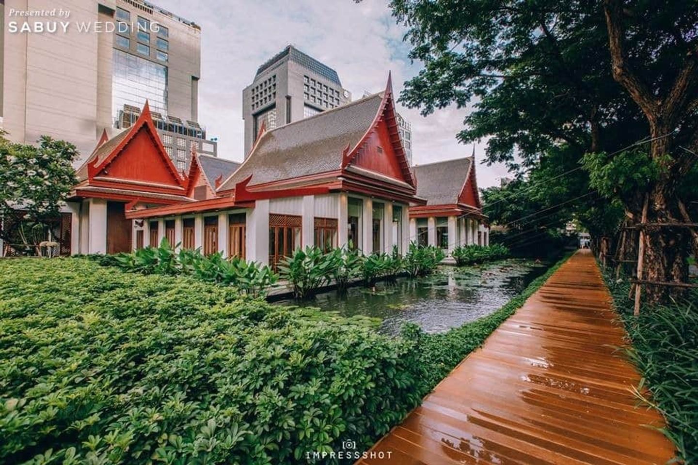 สถานที่แต่งงาน,สถานที่จัดงานแต่งงาน,ตกแต่งงานแต่ง,งานแต่งในสวน,ริมน้ำ 5 สถานที่จัดงานแต่งร่วมสมัยแบบไทยคลาสิก