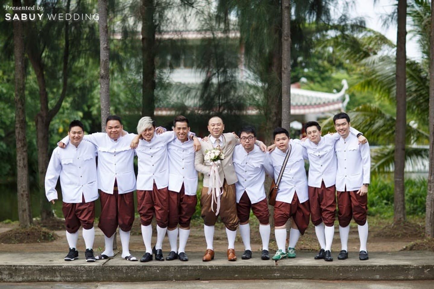 เจ้าบ่าว,งานหมั้น,เพื่อนเจ้าบ่าว,ชุดเพื่อนเจ้าบ่าว,ชุดหมั้น รีวิวงานแต่ง พิธีการเต็มที่ ปาร์ตี้สุดแซ่บ @Peninsula bangkok