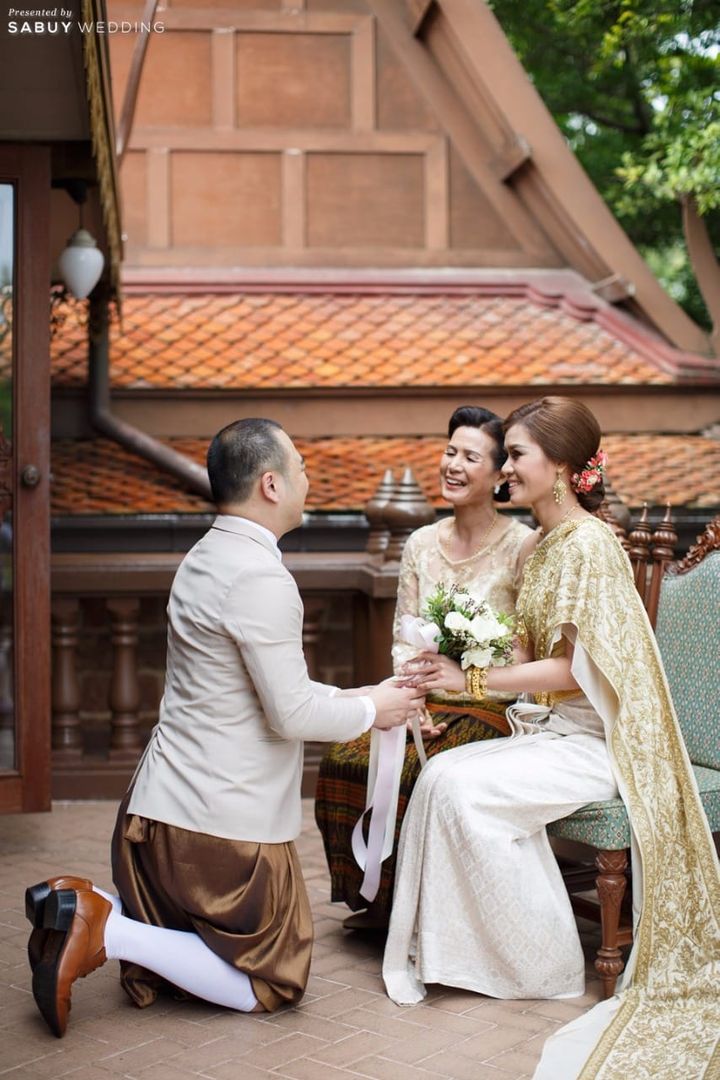 พิธีหมั้น,งานหมั้น,ชุดบ่าวสาว,ชุดหมั้น รีวิวงานแต่ง พิธีการเต็มที่ ปาร์ตี้สุดแซ่บ @Peninsula bangkok