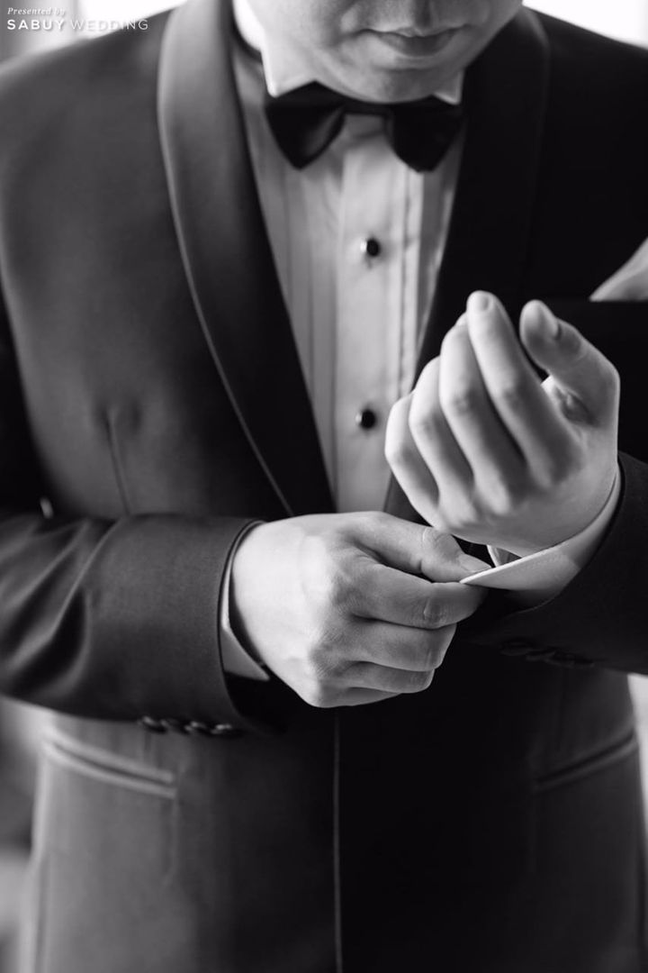 ชุดเจ้าบ่าว รีวิวงานแต่ง พิธีการเต็มที่ ปาร์ตี้สุดแซ่บ @Peninsula bangkok