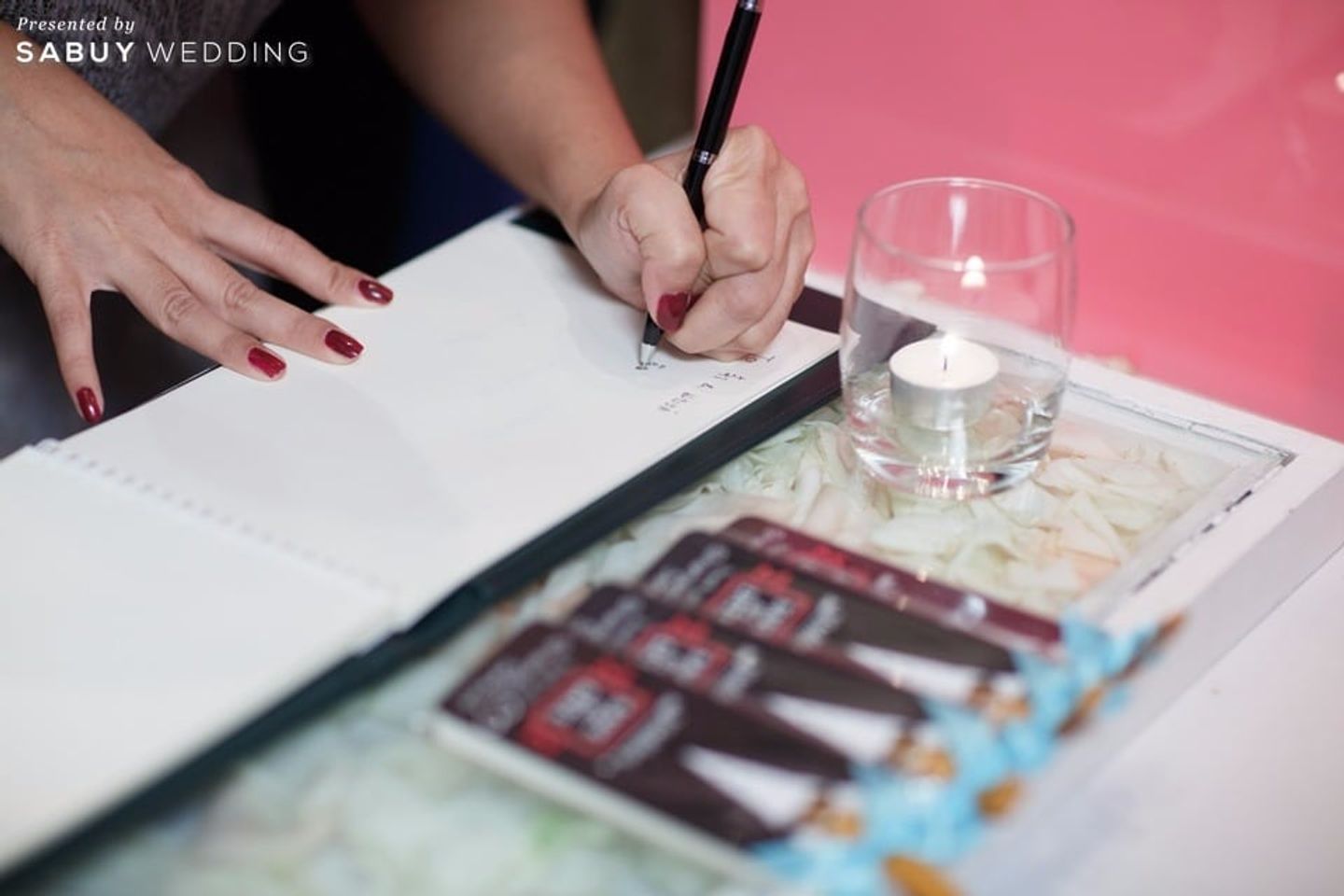 เขียนอวยพรงานแต่ง รีวิวงานแต่ง พิธีการเต็มที่ ปาร์ตี้สุดแซ่บ @Peninsula bangkok