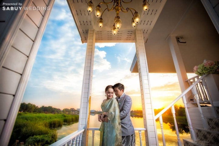 ชุดหมั้น,งานหมั้น,สถานที่แต่งงาน,สถานที่จัดงานแต่งงาน,รูปงานแต่ง,ริมน้ำ "เรือนประกายเพชร" เรือนไทยโคโลเนียล หรูหราราคาประทับใจ ได้ทุกสิ่งครบครัน