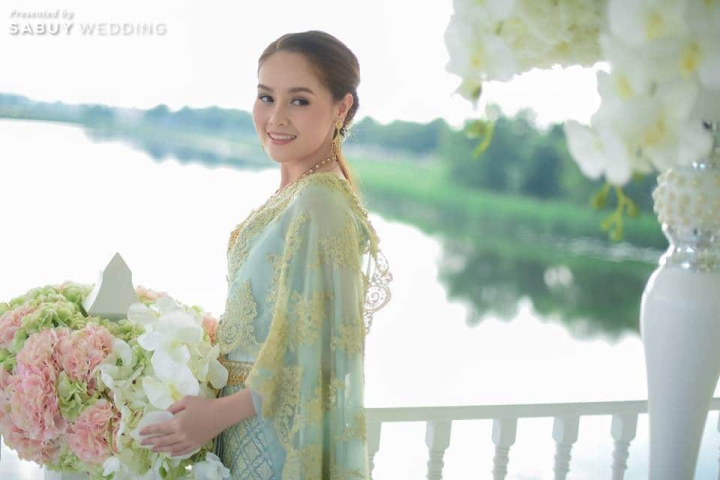 เจ้าสาว,ชุดหมั้น,งานหมั้น,ตกแต่งงานแต่ง,ริมน้ำ "เรือนประกายเพชร" เรือนไทยโคโลเนียล หรูหราราคาประทับใจ ได้ทุกสิ่งครบครัน