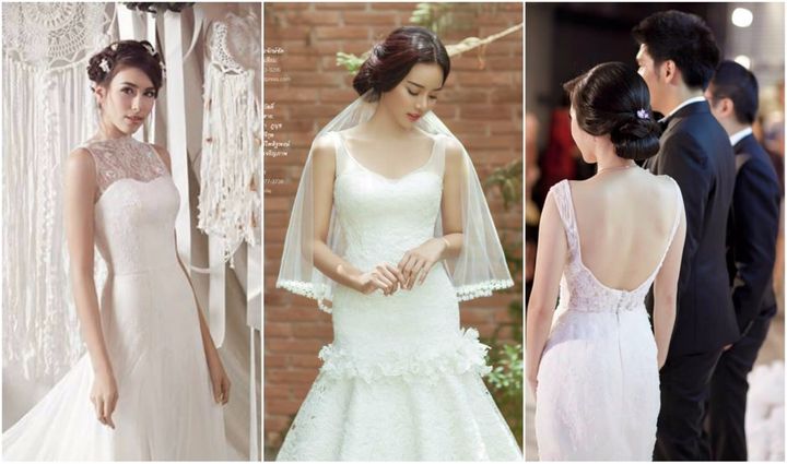 ร้านชุดแต่งงานมินิมอล สวยเนี๊ยบทุกดีไซน์ คุยง่าย สบายใจ แบบ Saree Bridal Idea