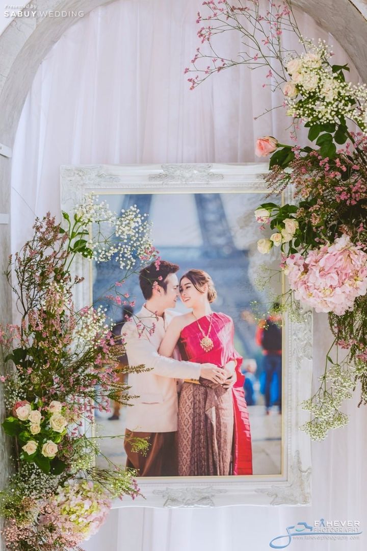 แกลอรี่งานแต่ง,จัดดอกไม้งานแต่ง,ตกแต่งงานแต่ง รีวิวงานแต่งสวยหวานงานดอกไม้ ดั่งเทพนิยายของเจ้าหญิงดิสนีย์ @The Peninsula Bangkok