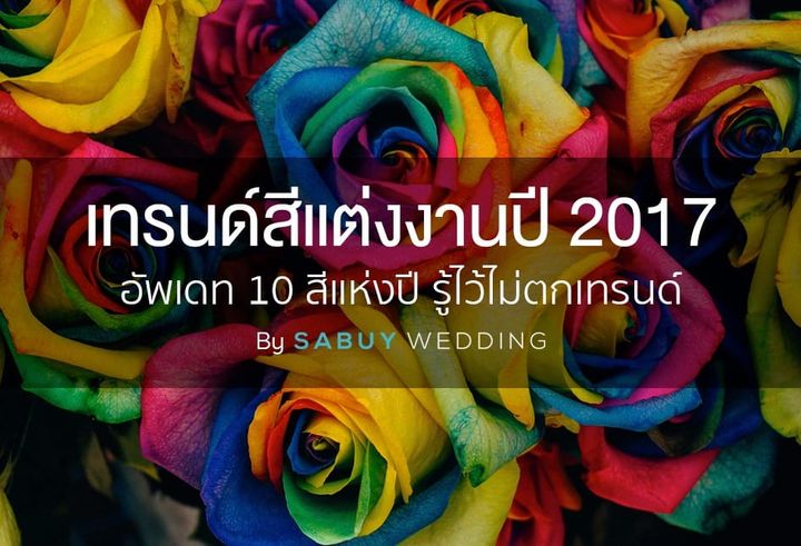 อัพเดทเทรนด์สีปี 2017 ปีนี้มีแต่สีแซ่บๆ