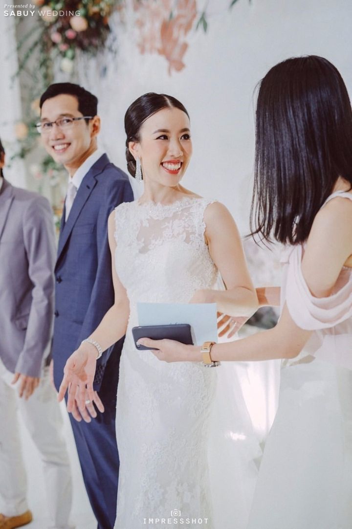 บ่าวสาว,ชุดเจ้าสาว,เจ้าสาว รีวิวงานแต่งสวยคลาสิก โรแมนติกสไตล์ฝรั่ง @Plaza Athénée