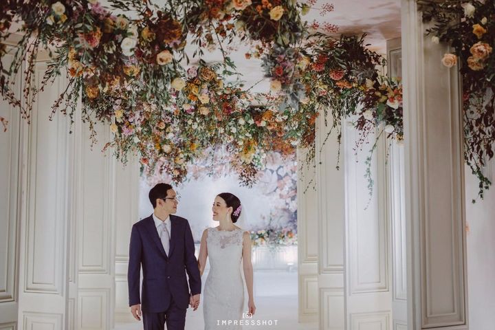 รีวิวงานแต่งสวยคลาสิก โรแมนติกสไตล์ฝรั่ง @Plaza Athénée