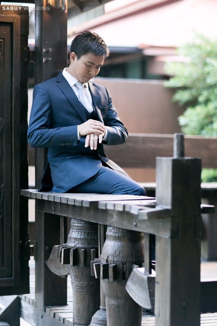 เจ้าบ่าว,ชุดเจ้าบ่าว รีวิวงานแต่งอบอุ่นธีม Elegant Garden งานคราฟท์สวยเด่นเล่นกับโครงสร้าง @Greta Farm & Greta Sport Club