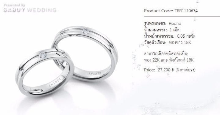 แหวนแต่งงาน,แหวนเพชร คุมงบให้อยู่หมัด! เคล็ดลับเลือกแหวนแต่งงานผู้ชาย ในงบ 30,000 บาท