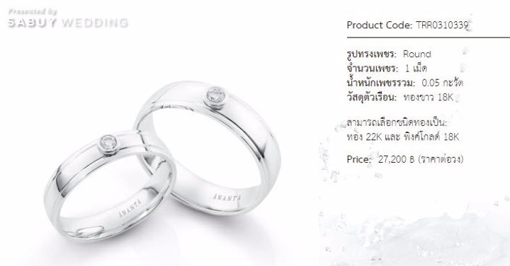 แหวนแต่งงาน,แหวนเพชร คุมงบให้อยู่หมัด! เคล็ดลับเลือกแหวนแต่งงานผู้ชาย ในงบ 30,000 บาท