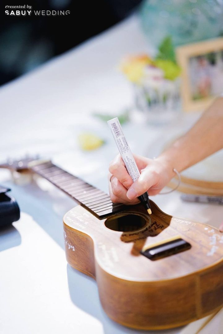 เขียนอวยพร รีวิวงานแต่งท่ามกลางเพลงรักหวานซึ้งตรึงใจ ในธีม Music & Art @Impact เมืองทองธานี