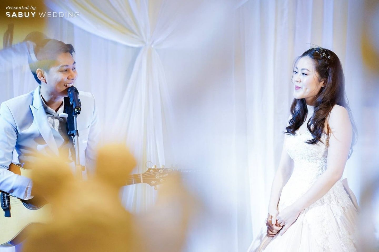 บ่าวสาว,งานแต่งงาน,รูปงานแต่ง รีวิวงานแต่งท่ามกลางเพลงรักหวานซึ้งตรึงใจ ในธีม Music & Art @Impact เมืองทองธานี