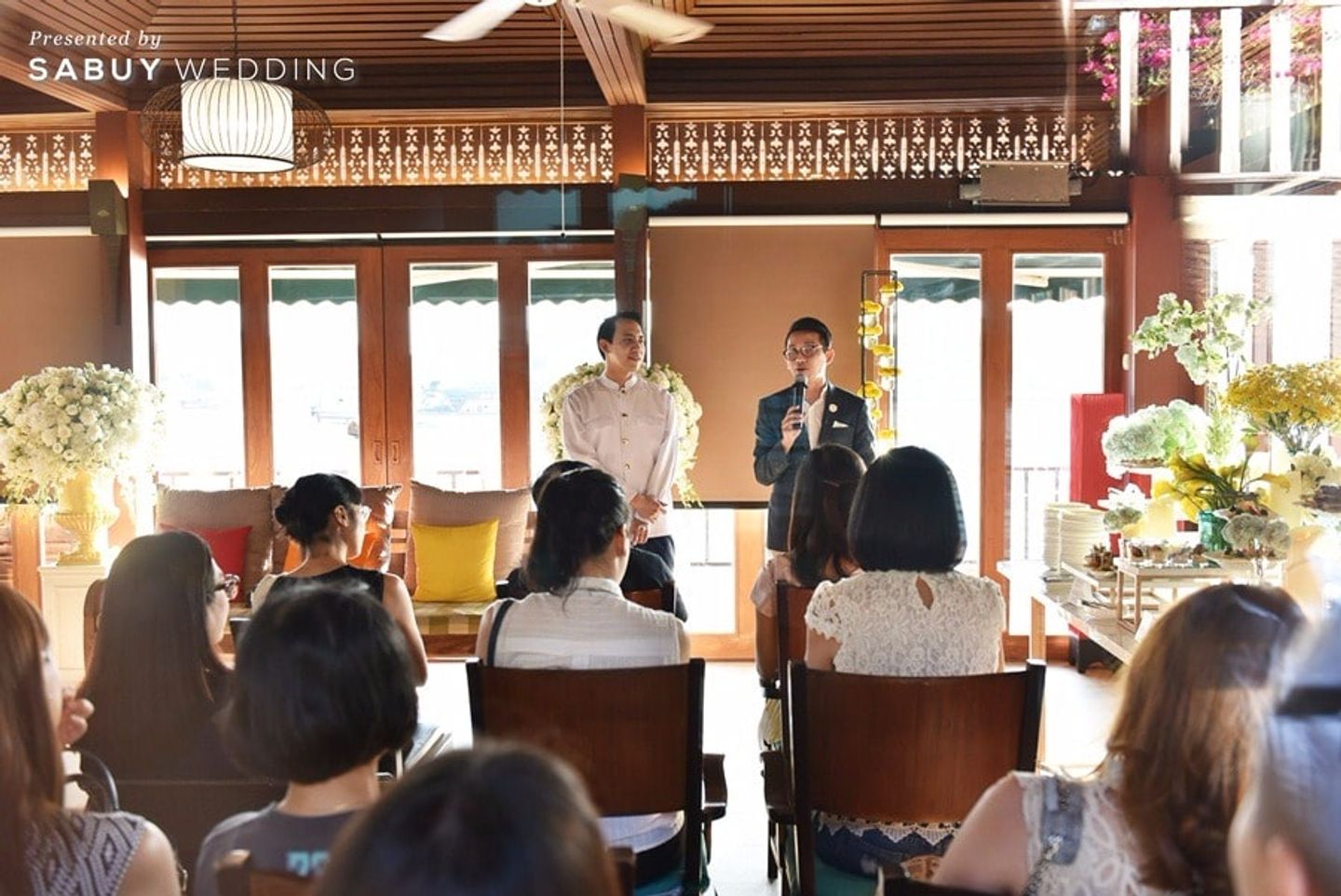 เวดดิ้งแฟร์,wedding fair,event,workshop,อีเว้นท์,เวิร์คชอป,คู่รัก พาชมพิธีไทยชาววัง @วังจักรพงษ์ โรแมนติกริมน้ำยามเย็น by SabuyWedding