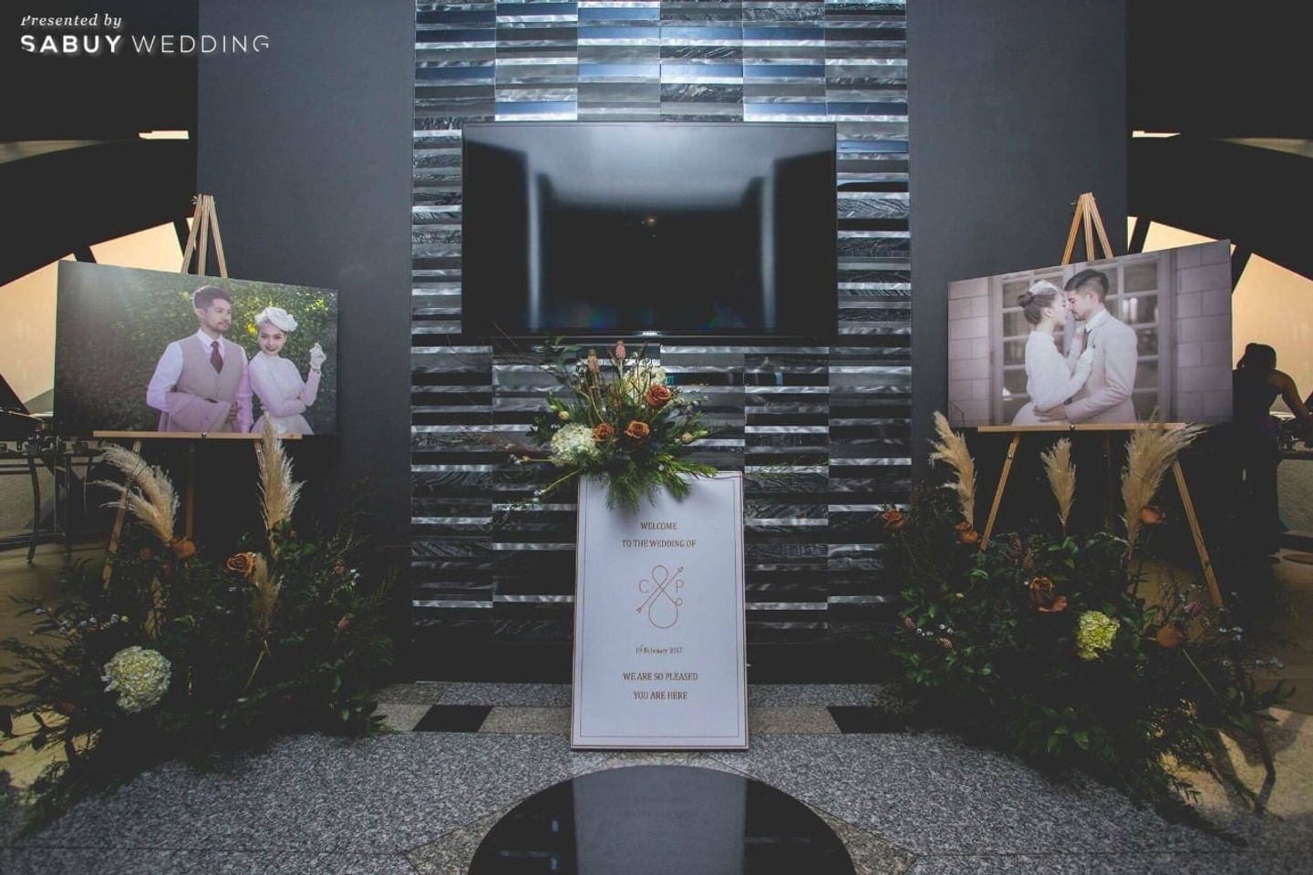 แกลอรี่งานแต่ง,ตกแต่งงานแต่ง,จัดดอกไม้งานแต่ง รีวิวงานแต่งสวยชิค ทันสมัย ในแบบ Romantic Autumn @Banyan Tree Bangkok