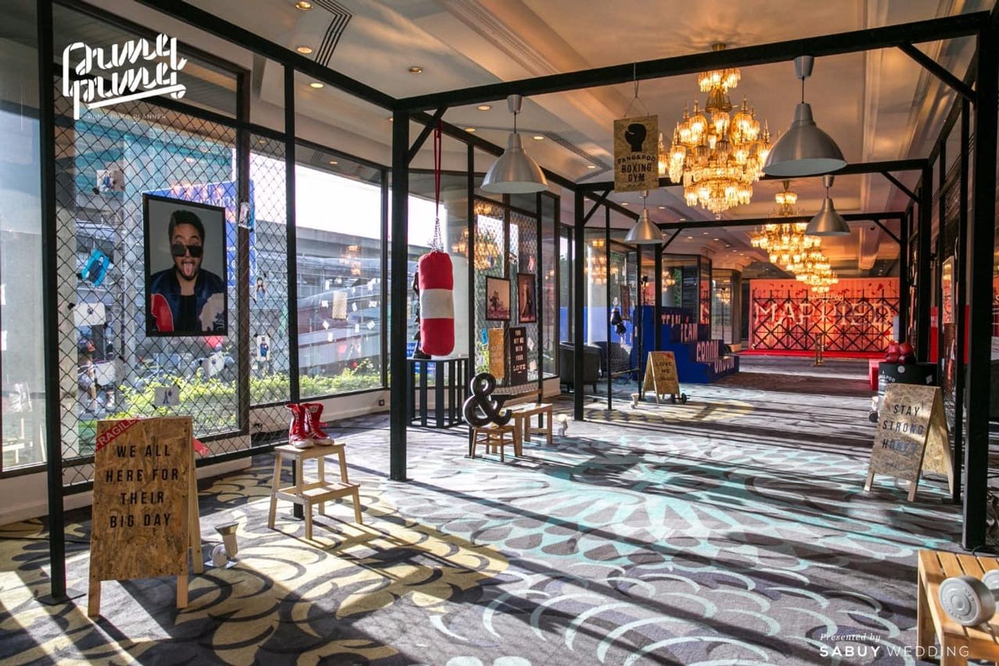 สถานที่แต่งงาน,สถานที่จัดงานแต่งงาน,ธีมงานแต่ง,ตกแต่งงานแต่ง รีวิวงานแต่งสุดเปรี้ยวของสาย Fighter ลั่นระฆังขึ้นสังเวียนรัก พร้อมสู้เพื่อเธอ @Centara Grand Ladprao