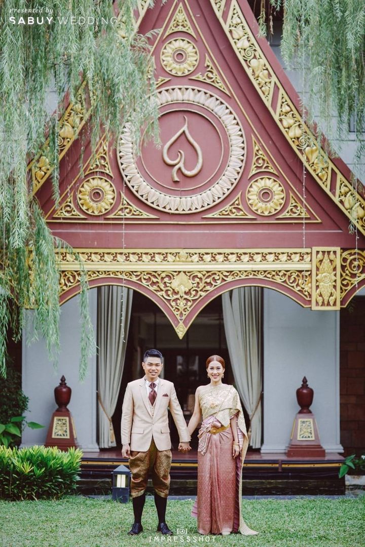 งานหมั้น,ชุดไทย,สถานที่แต่งงาน,สถานที่จัดงานแต่งงาน รีวิวงานแต่งพิธีไทยสุดโรแมนติก ชื่นฉ่ำท่ามกลางม่านน้ำ @Phothalai Leisure Park