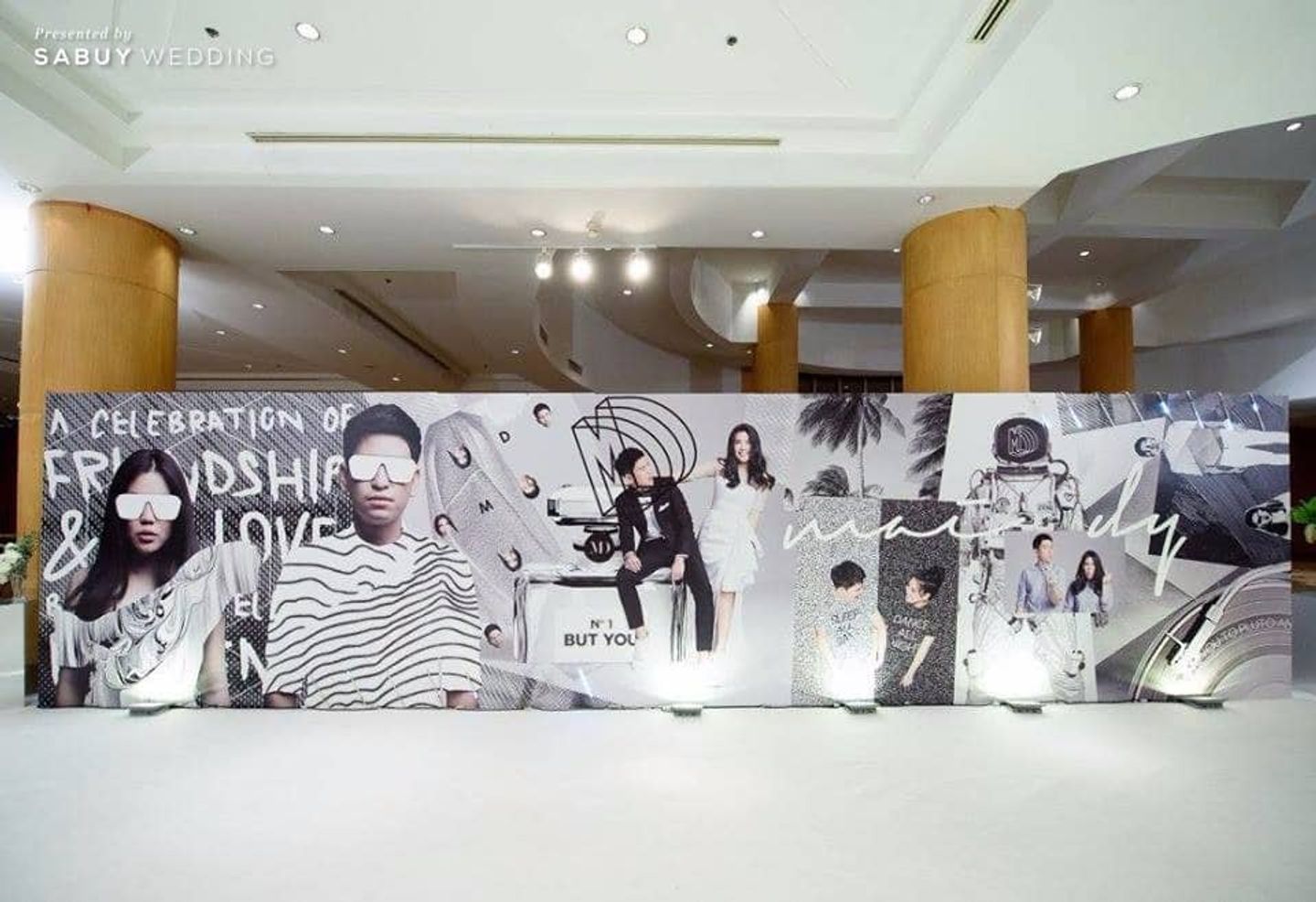 ตกแต่งงานแต่ง,แบคดรอป,backdropงานแต่ง 6 งานแต่งงานสุดปัง No Flower Decoration! เทรนด์ล่าสุดสำหรับบ่าวสาวยุคใหม่