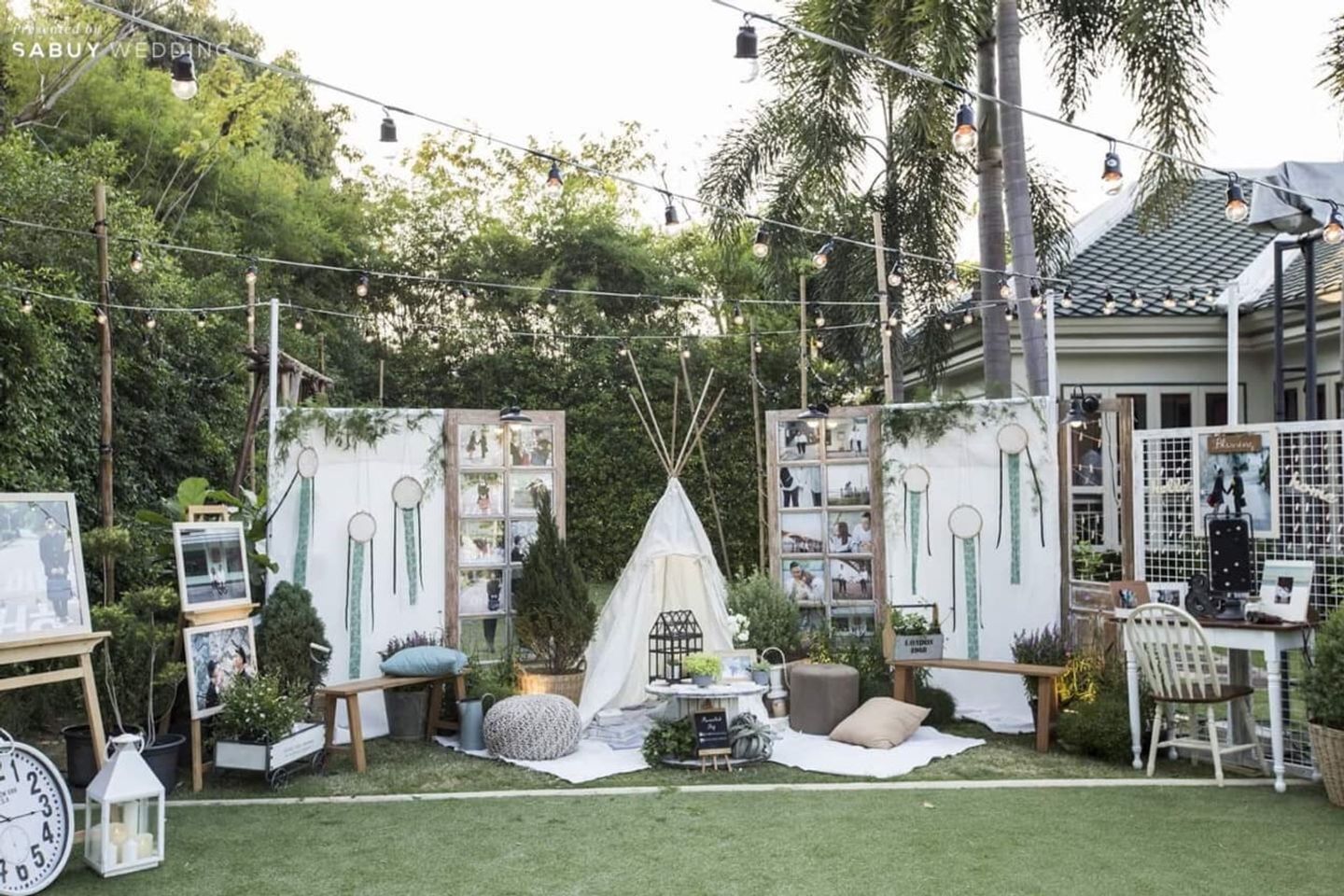 ตกแต่งงานแต่ง,งานแต่งในสวน,แกเลอรี่งานแต่ง รีวิวงานแต่งในสวน สร้างความแปลกใหม่จากไลฟ์สไตล์สุดสนุก @Buddy Oriental Riverside