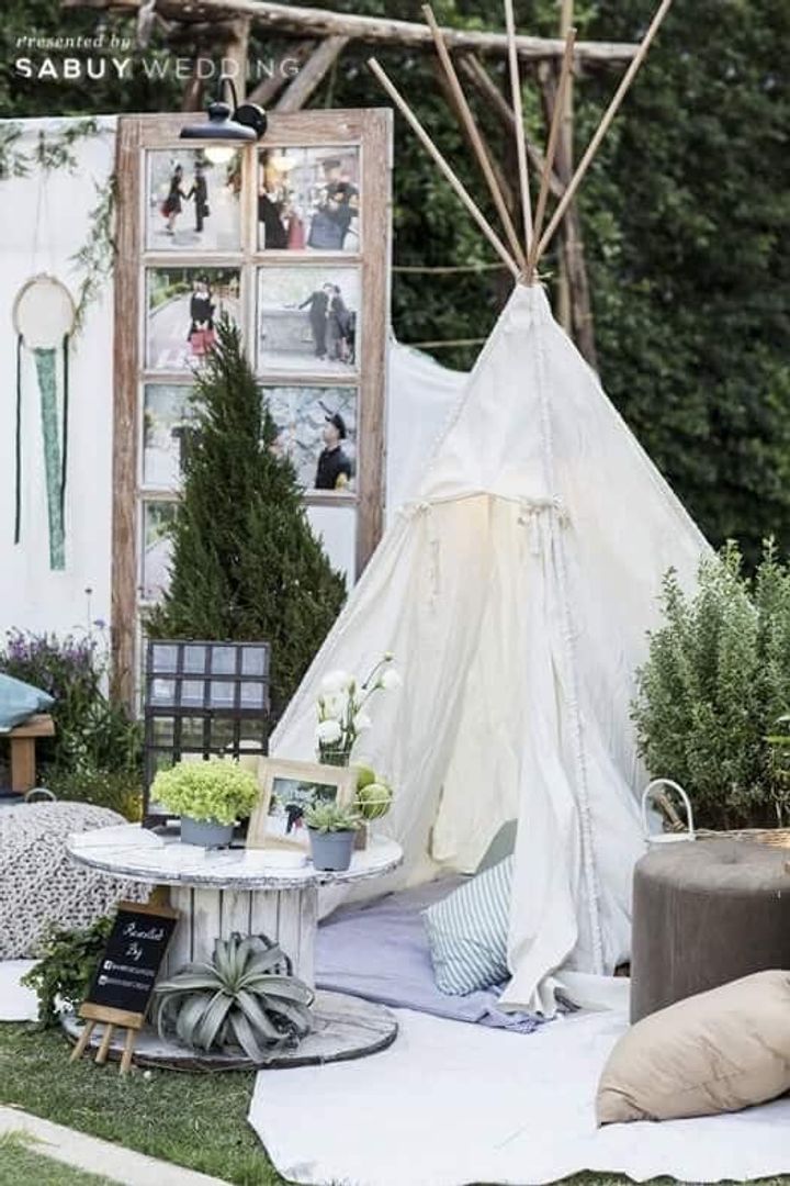 แกเลอรี่งานแต่ง,ตกแต่งงานแต่ง,งานแต่งในสวน รีวิวงานแต่งในสวน สร้างความแปลกใหม่จากไลฟ์สไตล์สุดสนุก @Buddy Oriental Riverside