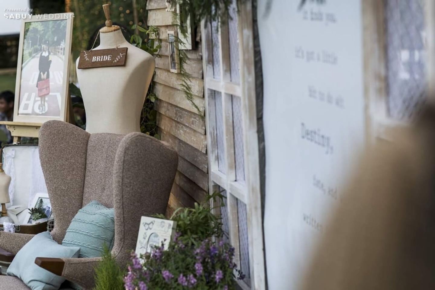 ตกแต่งงานแต่ง รีวิวงานแต่งในสวน สร้างความแปลกใหม่จากไลฟ์สไตล์สุดสนุก @Buddy Oriental Riverside