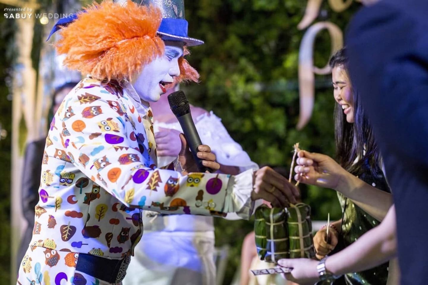 มายากล,งานแต่งงาน รีวิวงานแต่งในสวน สร้างความแปลกใหม่จากไลฟ์สไตล์สุดสนุก @Buddy Oriental Riverside