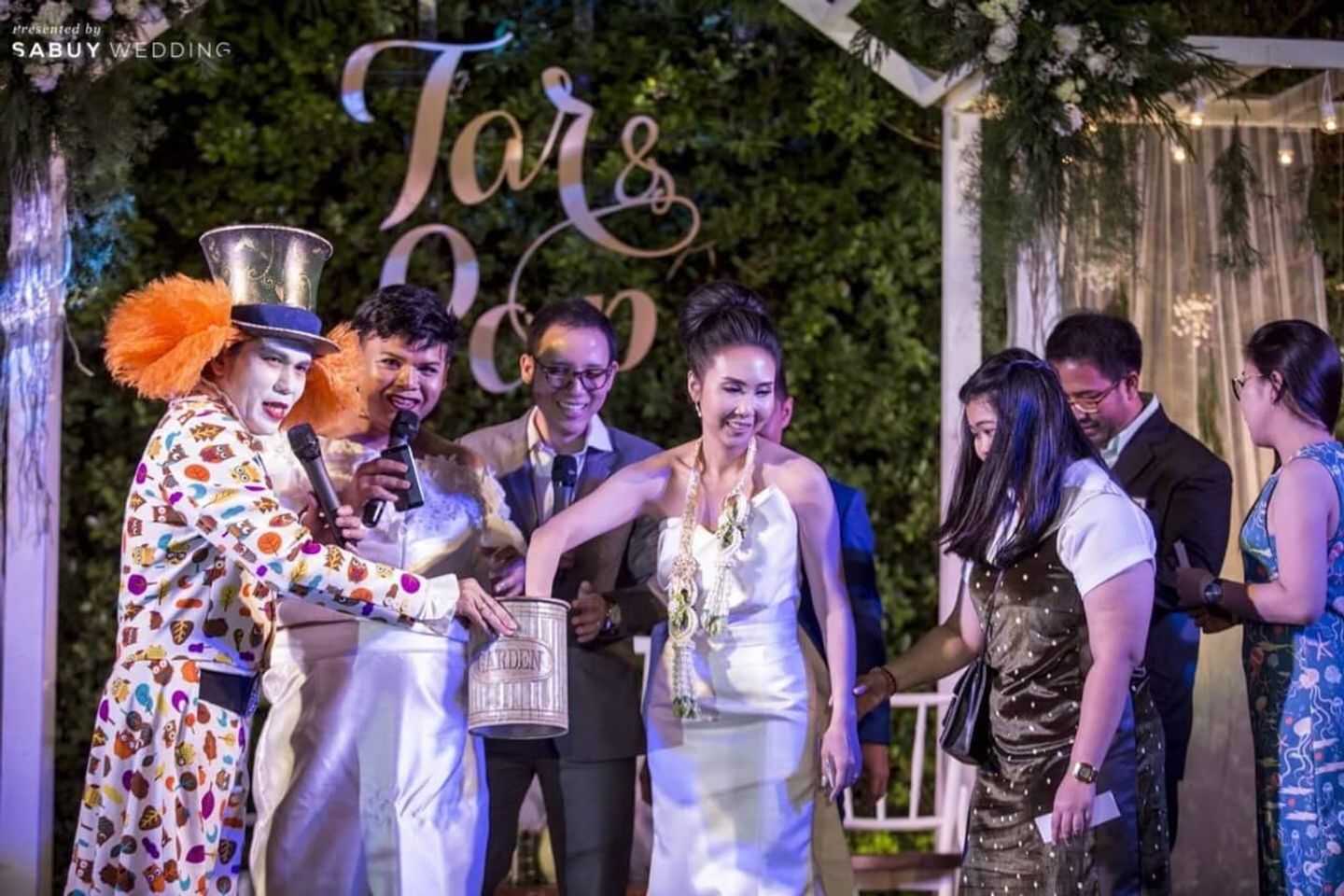 เจ้าสาว,จับรางวัล,งานแต่งงาน รีวิวงานแต่งในสวน สร้างความแปลกใหม่จากไลฟ์สไตล์สุดสนุก @Buddy Oriental Riverside