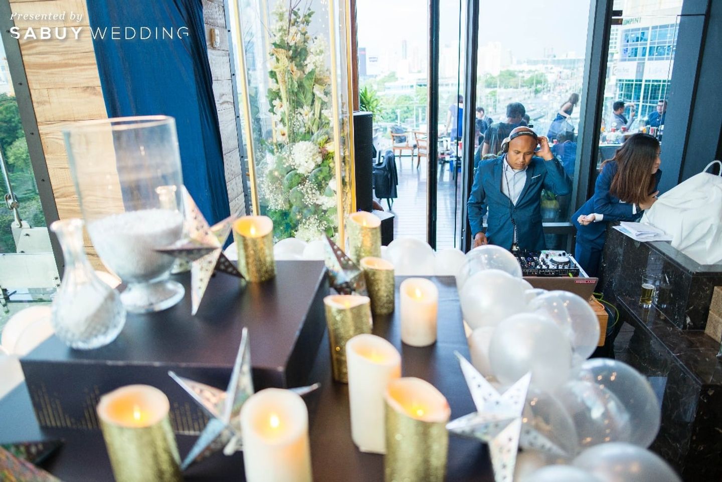 ตกแต่งงานแต่ง,ธีมงานแต่ง รีวิวงานแต่งธีม Under The Sky ในห้องอาหารโรงแรมสุดชิค @SO Sofitel Bangkok
