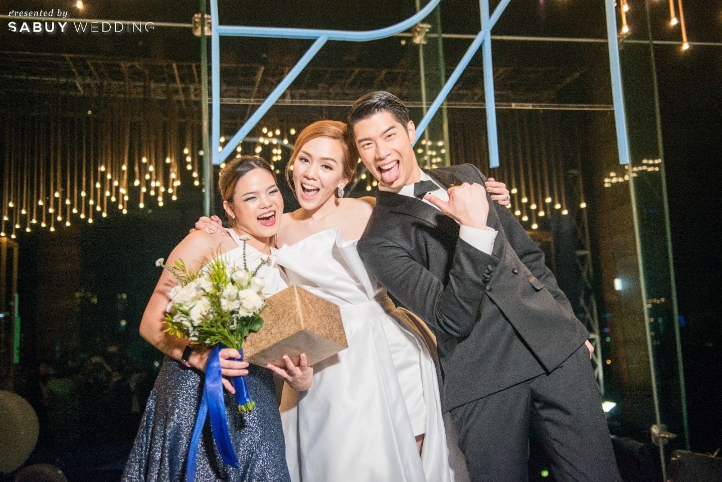 เพื่อนเจ้าสาว,บ่าวสาว,ชุดบ่าวสาว,ช่อดอกไม้ รีวิวงานแต่งธีม Under The Sky ในห้องอาหารโรงแรมสุดชิค @SO Sofitel Bangkok