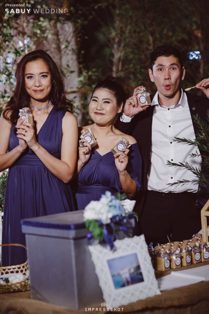 เพื่อนเจ้าสาว,ชุดเพื่อนเจ้าสาว,ของชำร่วยงานแต่ง รีวิวงานแต่งรัสติกสีฟ้า พร้อม After-party ในสวน @Bangkok Garden Studio