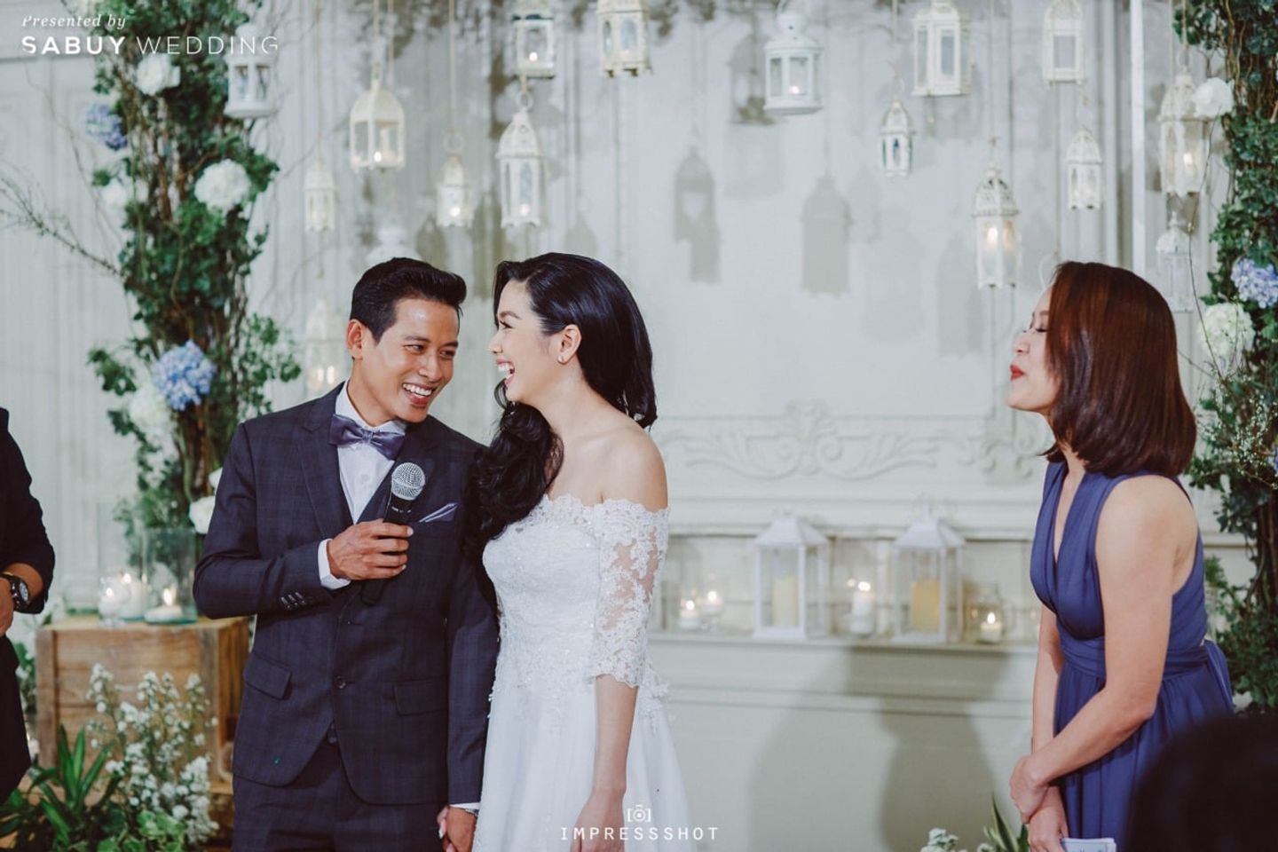 บ่าวสาว,เพื่อนเจ้าสาว,ตกแต่งงานแต่ง,ชุดบ่าวสาว รีวิวงานแต่งรัสติกสีฟ้า พร้อม After-party ในสวน @Bangkok Garden Studio