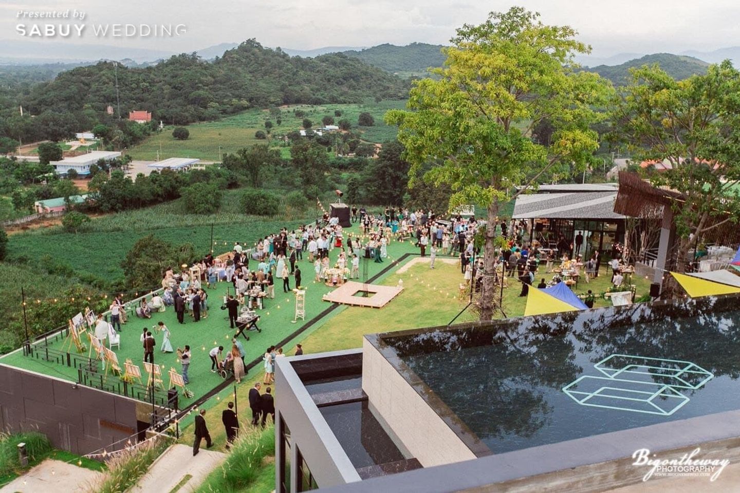 สถานที่แต่งงาน,สถานที่จัดงานแต่งงาน รีวิวงานแต่งบรรยากาศสุดชิลล์ โอบล้อมด้วยวิวภูเขา @The Paz KhaoYai