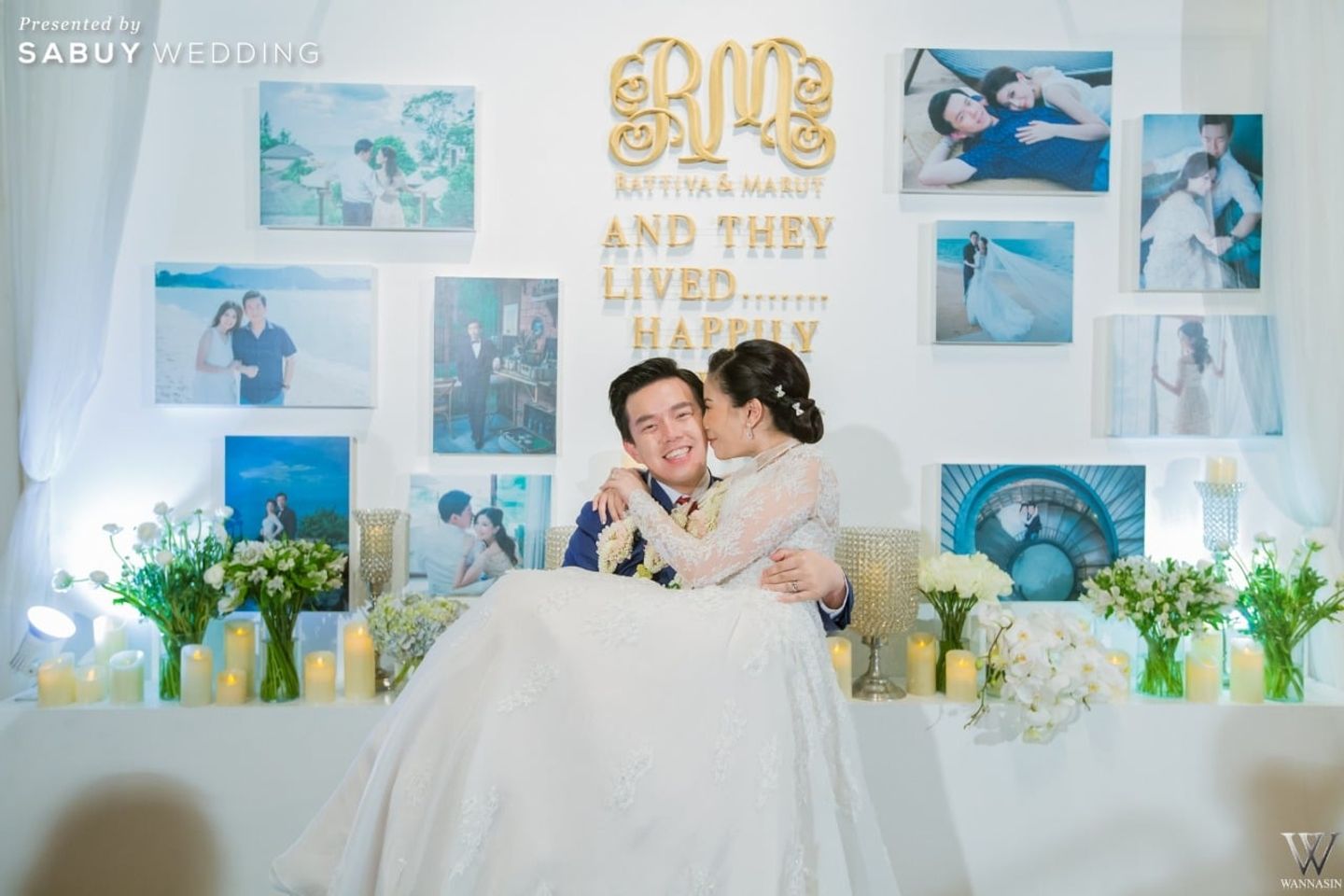 บ่าวสาว,ชุดเจ้าสาว,photo-booth,ตกแต่งงานแต่ง รีวิวงานแต่งกลางหิมะโปรยปราย ในธีม Winter Christmas @Conrad Bangkok