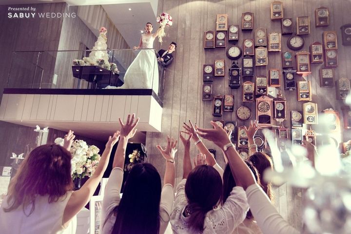 บ่าวสาว,พิธีแต่งงาน,โยนดอกไม้เจ้าสาว,สถานที่แต่งงาน,สถานที่จัดงานแต่งงาน,โรงแรม,ตกแต่งงานแต่ง จัดงานแต่งงานแบบคนรุ่นใหม่ ในห้องสุดชิค @SO Sofitel Bangkok