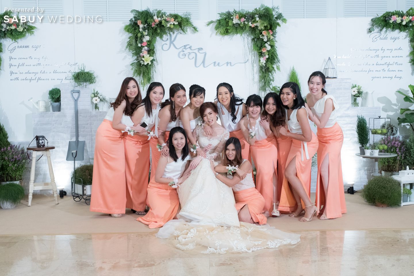 เจ้าสาว,ชุดเจ้าสาว,เพื่อนเจ้าสาว,ชุดเพื่อนเจ้าสาว,backdrop งานแต่ง,ตกแต่งงานแต่ง,ธีมงานแต่ง รีวิวงานแต่งธีมสวนสบาย ด้วยสไตล์โฮมมี่ @S31 Sukhumvit