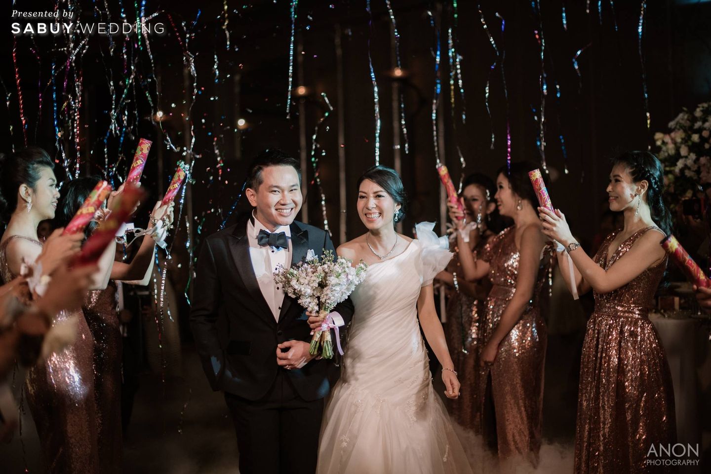 พิธีแต่งงาน,บ่าวสาว,ชุดบ่าวสาว,ชุดเจ้าสาว,ชุดเจ้าบ่าว,ดอกไม้เจ้าสาว,ชุดเพื่อนเจ้าสาว รีวิวงานแต่ง Rose Gold Glitter สวยล้ำ นำเทรนด์ @Swissotel Nai Lert Park Bangkok