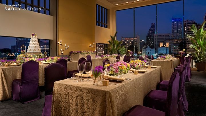 โต๊ะเธียเตอร์,สถานที่แต่งงาน,สถานที่จัดงานแต่งงาน,โรงแรม "The Peninsula Bangkok" คลาสสิค หรูหรา พร้อมบริการระดับ Luxury 5 Stars