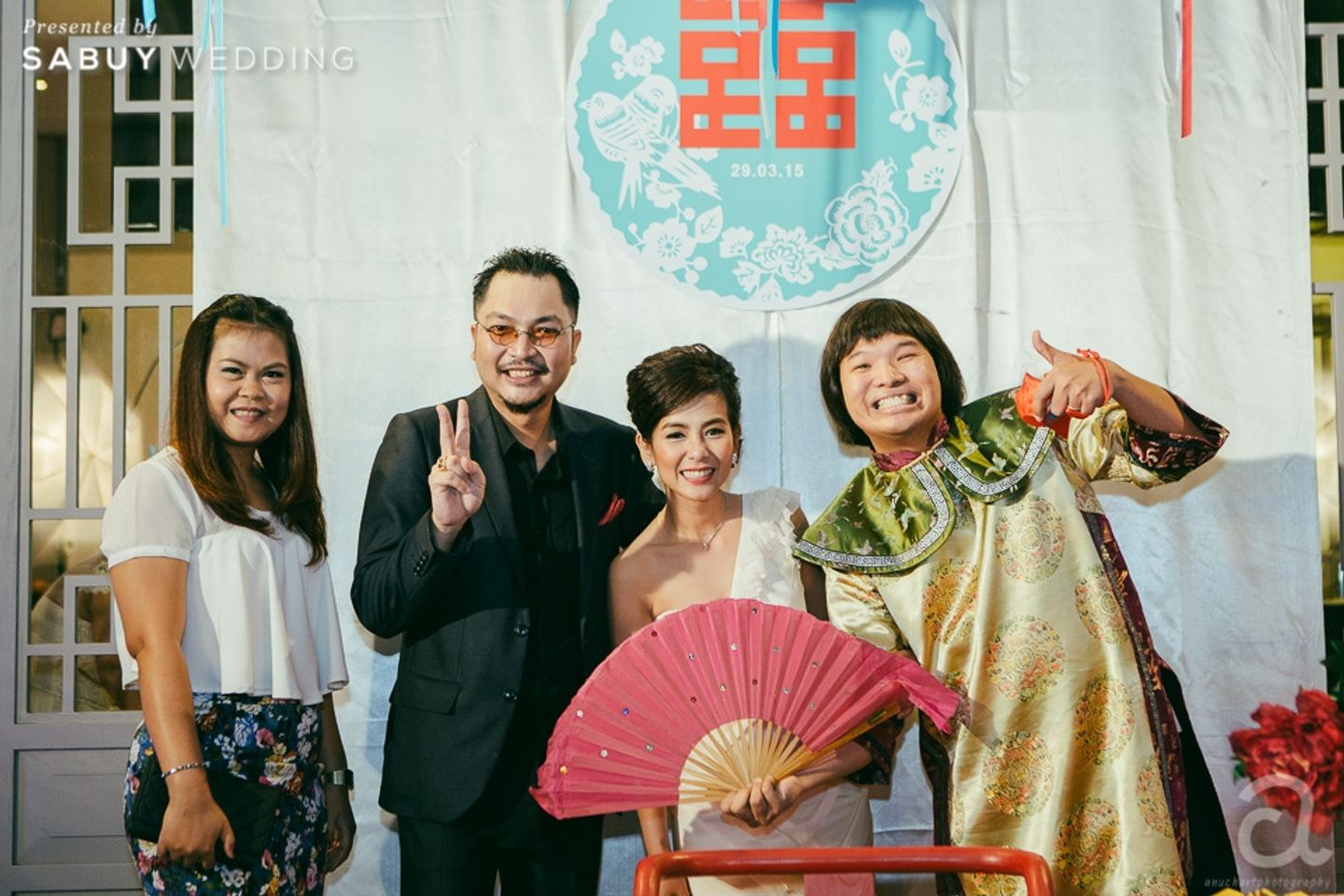 รูปงานแต่ง,ชุดบ่าวสาว,ชุดเจ้าบ่าว,ธีมงานแต่ง รีวิวงานแต่งปาร์ตี้กี่เพ้าบน Rooftop @Prime Hotel