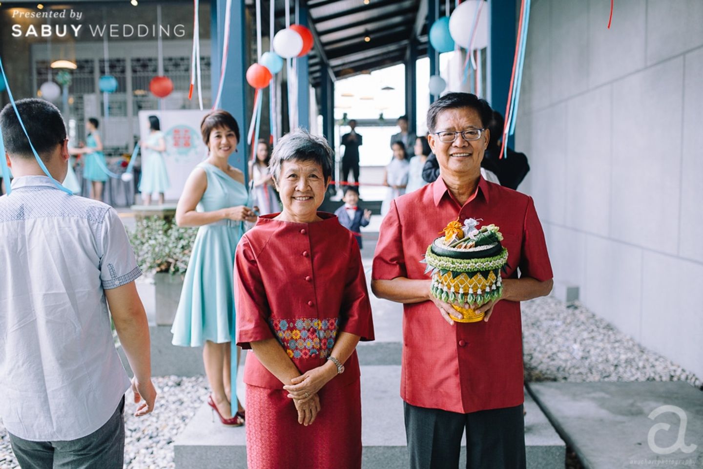 แห่ขันหมาก,งานหมั้น,พิธีหมั้น รีวิวงานแต่งปาร์ตี้กี่เพ้าบน Rooftop @Prime Hotel