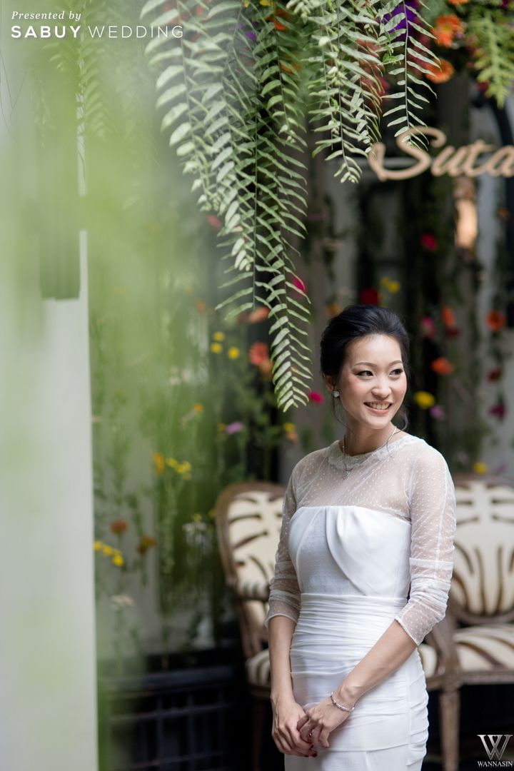 รูปงานหมั้น,จัดดอกไม้งานแต่ง,สถานที่แต่งงาน,โรงแรม,ชุดเจ้าสาว รีวิวงานแต่งเล็กเรียบง่าย ในสไตล์ Tropical @The Siam Hotel