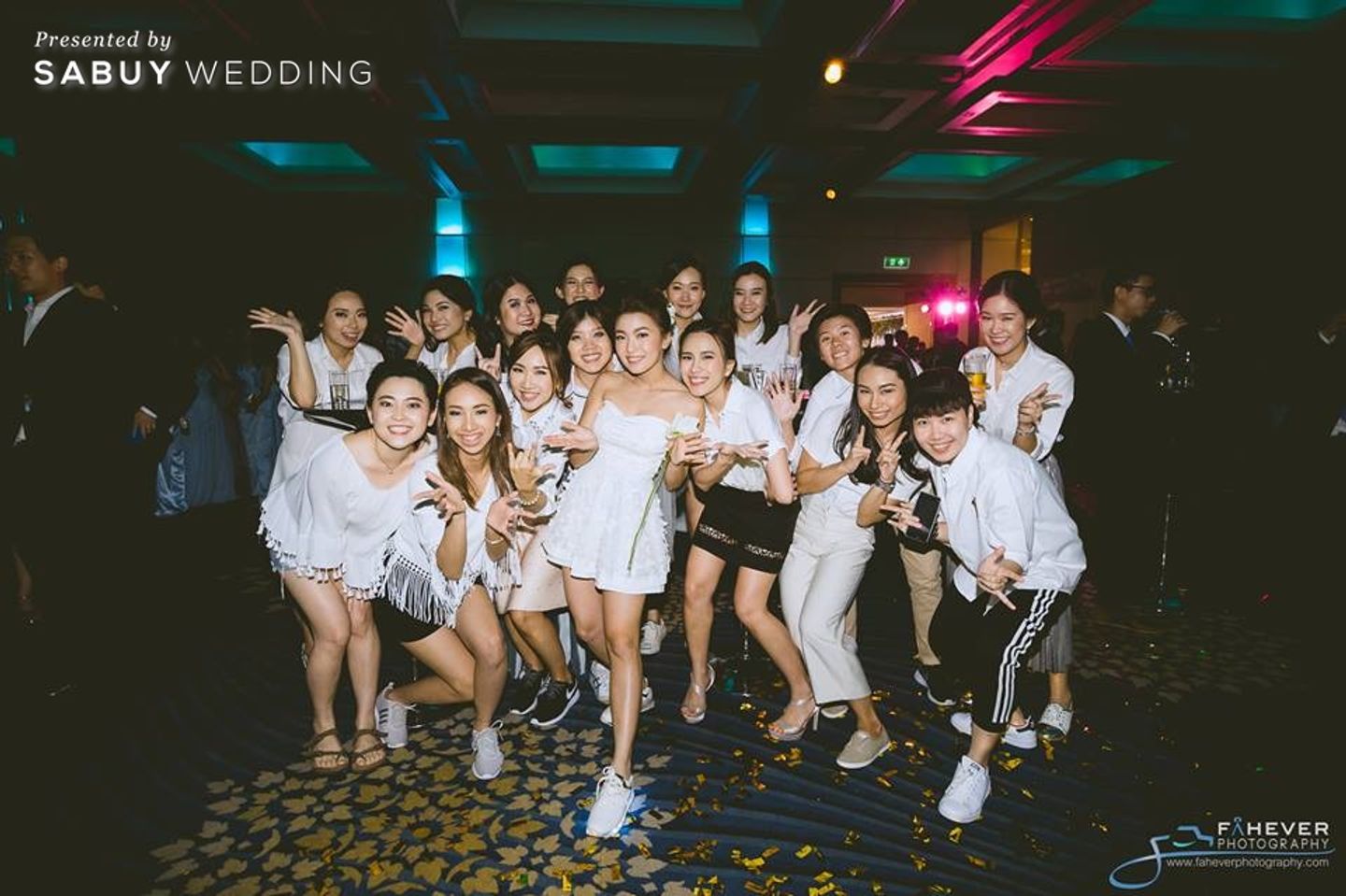 อาฟเตอร์ปาร์ตี้,บ่าวสาว,ชุดเจ้าสาว,สถานที่แต่งงาน,โรงแรม รีวิวงานแต่งเรียบง่าย กับไฮไลท์ After party สีขาว @Royal Orchid Sheraton