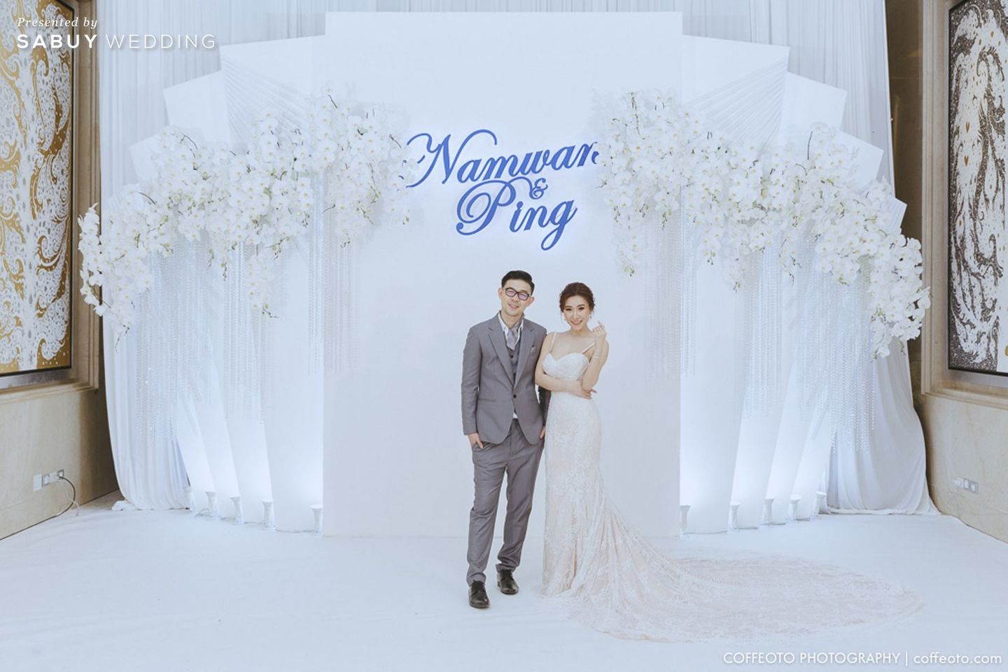 บ่าวสาว,ชุดบ่าวสาว,ชุดเจ้าบ่าว,ชุดเจ้าสาว,backdrop งานแต่ง,จัดดอกไม้งานแต่ง,รูปงานแต่ง รีวิวงานแต่งหรูสุดใจ แต่ทันสมัยวัยรุ่น @Siam Kempinski Bangkok