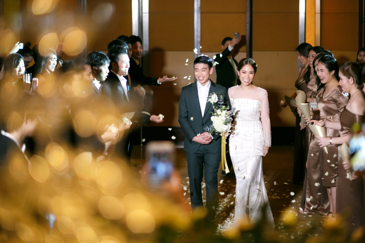 รีวิวงานแต่งสุดล้ำ ต้อนรับแขกด้วยภาพเคลื่อนไหว Cinemagraph @Conrad Bangkok