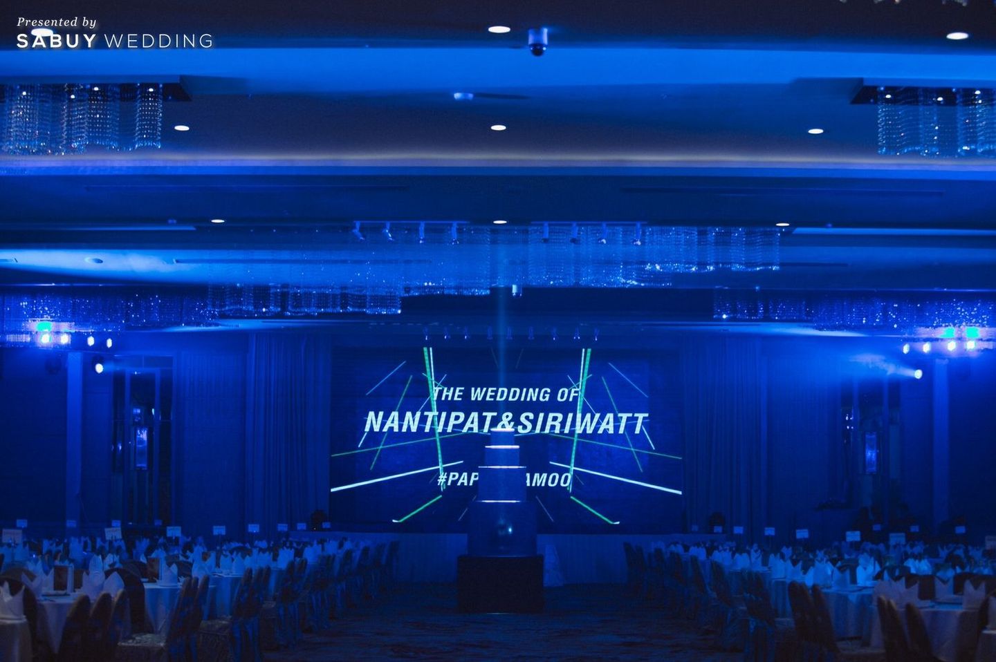 สถานที่แต่งงาน,สถานที่จัดงานแต่งงาน,โต๊ะจีน รีวิวงานแต่งปาร์ตี้แสงสี แกลอรี่แบบใหม่ ภาพเคลื่อนไหวได้ @Ahyat Abalone