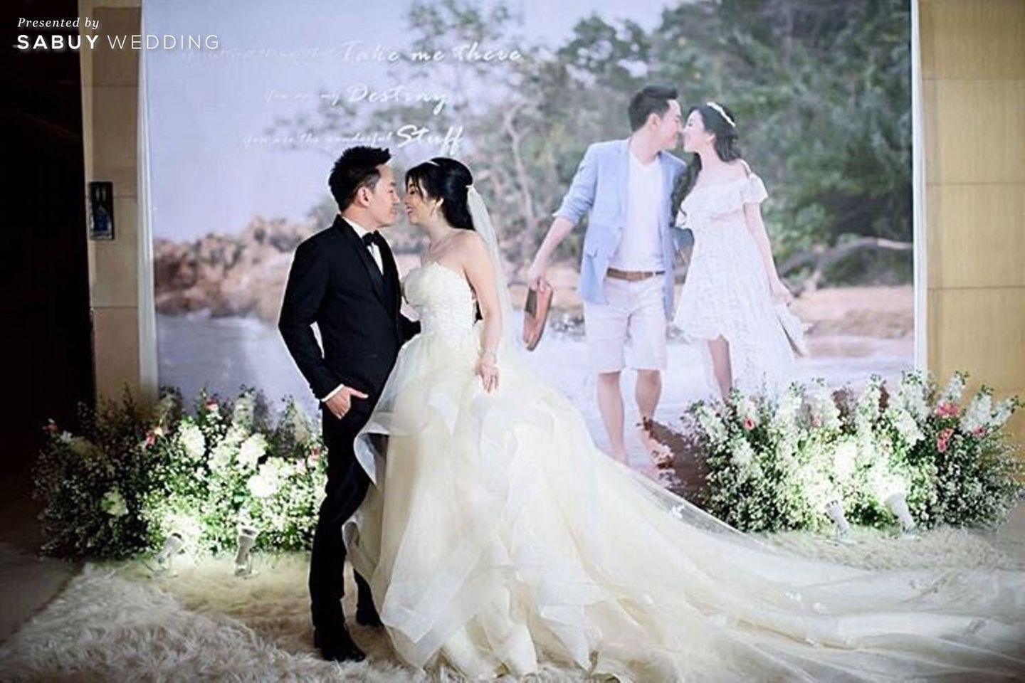 backdrop งานแต่ง,จัดดอกไม้งานแต่ง,ชุดบ่าวสาว,ชุดเจ้าบ่าว,ชุดเจ้าสาว,รูปงานแต่ง รีวิวงานแต่งสวยหวานโทนสีชมพู ดูมีคลาสแบบเจ้าหญิง @Bangkok Marriott Hotel Sukhumvit