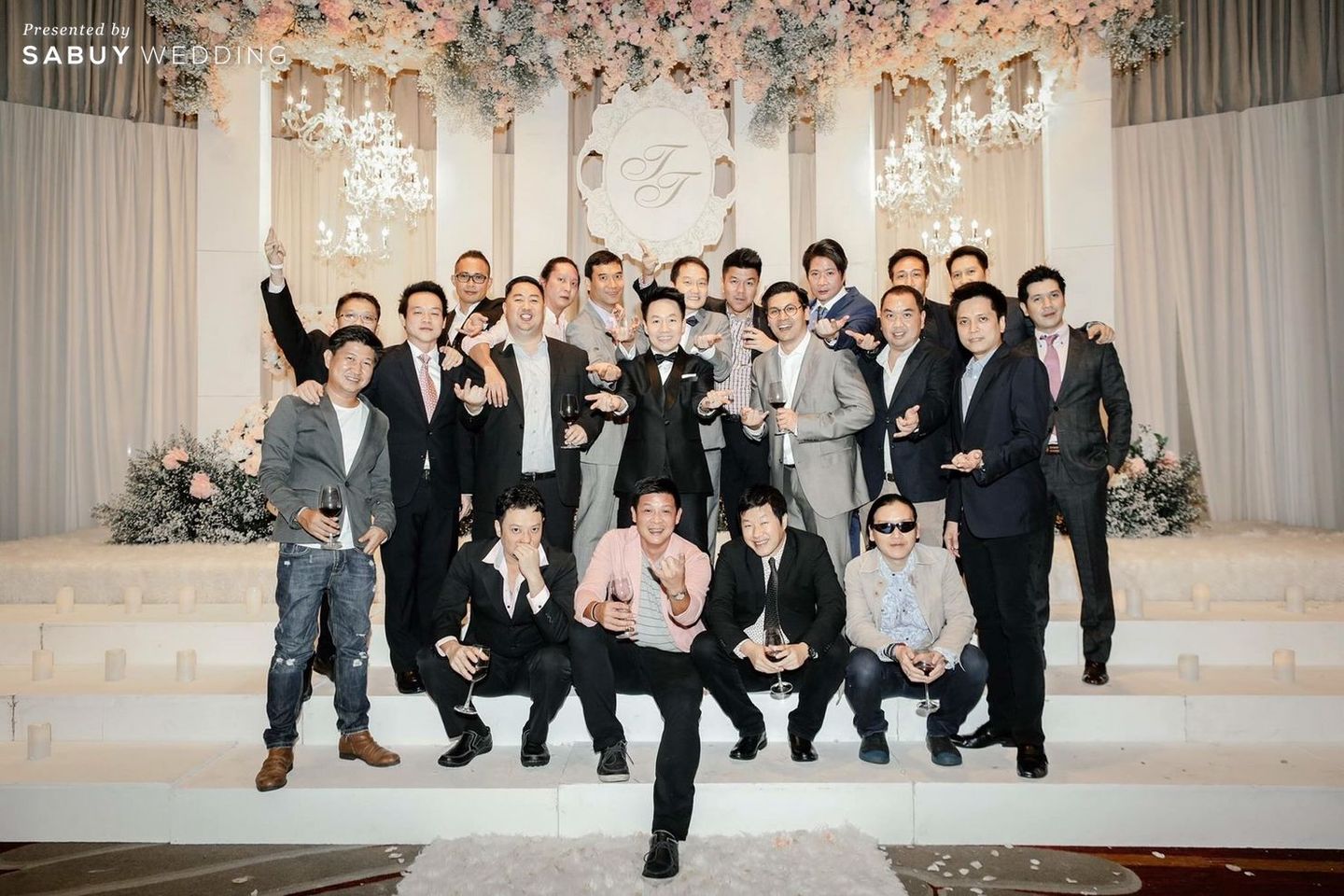 รูปงานแต่ง รีวิวงานแต่งสวยหวานโทนสีชมพู ดูมีคลาสแบบเจ้าหญิง @Bangkok Marriott Hotel Sukhumvit