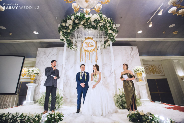 พิธีแต่งงาน,บ่าวสาว,ชุดบ่าวสาว,พิธีกรงานแต่ง,backdrop งานแต่ง,จัดดอกไม้งานแต่ง,ตกแต่งงานแต่ง,รูปงานแต่ง รีวิวงานแต่งสวยอินเทรนด์ โดดเด่นด้วยลายหินอ่อน @ Impact Wedding